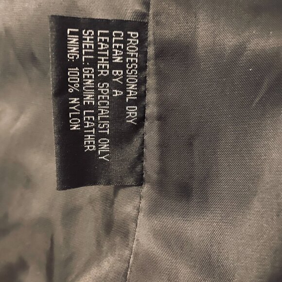 Women's genuine leather jacket medium Izod - Picture 4 of 4